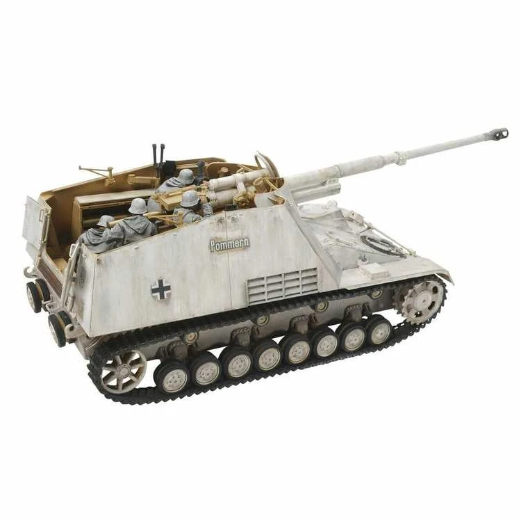 Tamiya Nashorn tankų naikintuvas 8.8 cm Pak43/1, Sd.Kfz.164, 1/35 modelis