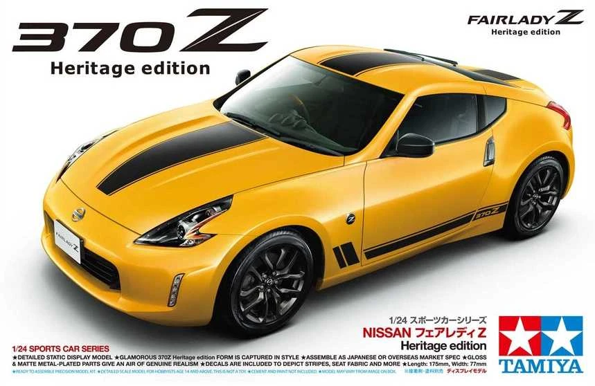 Tamiya Nissan 370Z Heritage Edition 1/24 plastikinis modelis
