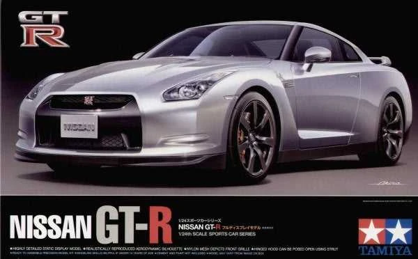 Tamiya Nissan GT-R R35 1:24 plastikinis surenkamas modelis (24300)