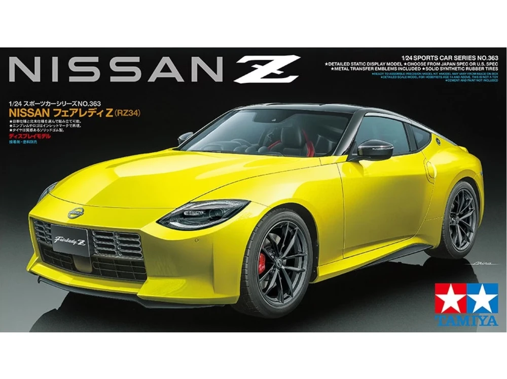 Tamiya Nissan Z Fairlady RZ34 1/24 plastikinis surinkimo rinkinys