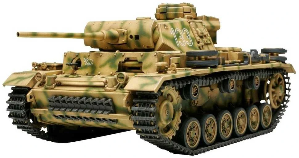 Tamiya Panzerkampfwagen III Ausf. L tanko modelis 1/48
