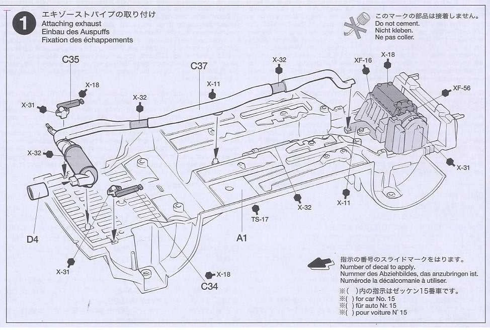 Tamiya Peugeot 206 WRC 1/24 plastikinis surenkamas modelis