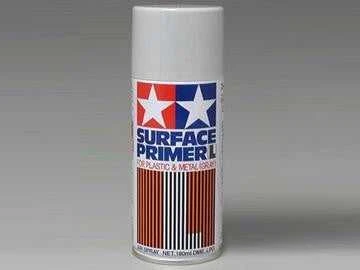 Tamiya purškiamas gruntas, šviesiai pilkas 180 ml (87064)