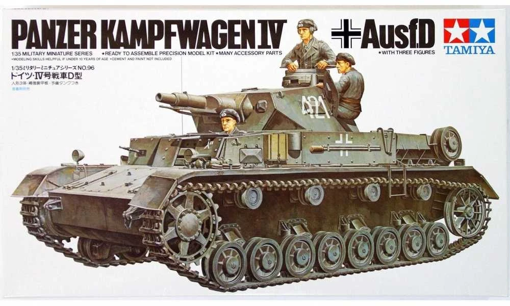 Tamiya - German Pz.Kpfw. IV Ausf.D, 1/35, 35096