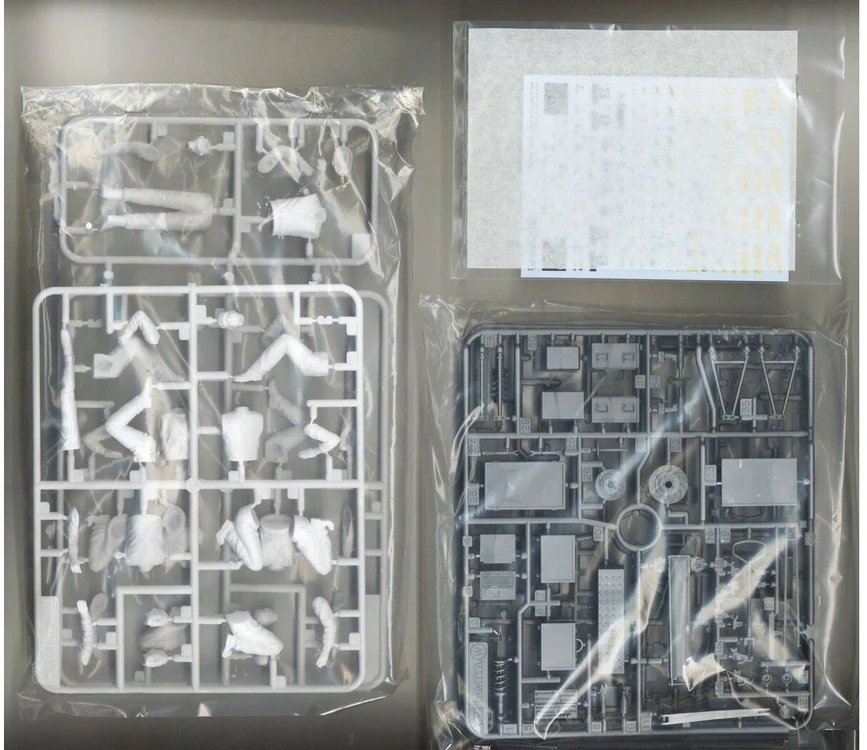 Tamiya Ralio mechanikų figūrėlių rinkinys 1/24, plastikinis modelis