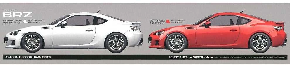 Tamiya Subaru BRZ 1/24 plastikinis modelis, surinkimo rinkinys (24324)