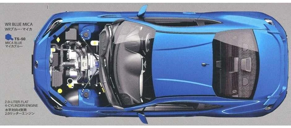 Tamiya Subaru BRZ 1/24 plastikinis modelis, surinkimo rinkinys (24324)