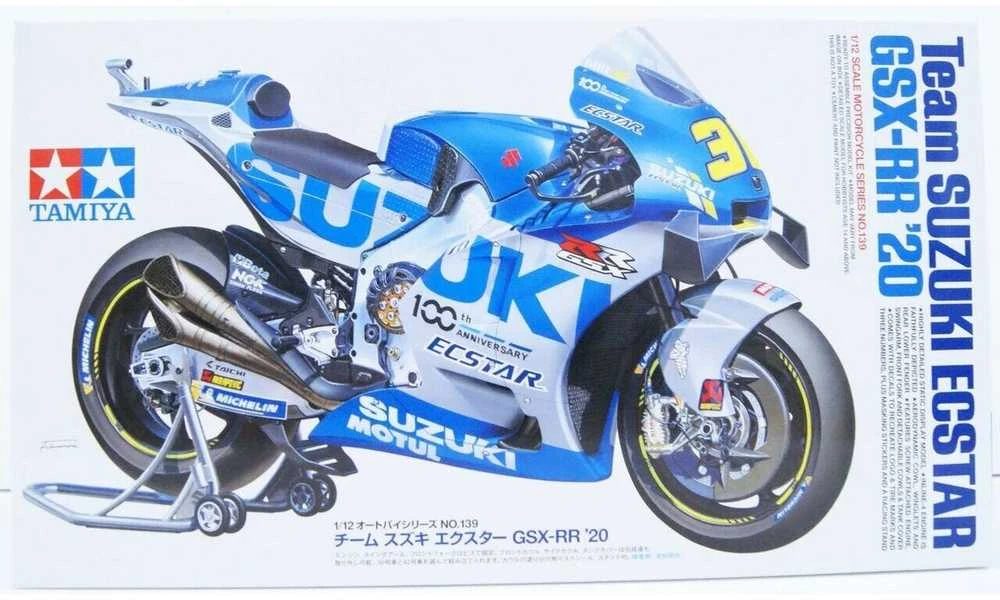 Tamiya Suzuki GSX-RR MotoGP 2020 1/12 plastikinis surenkamas modelis 14139
