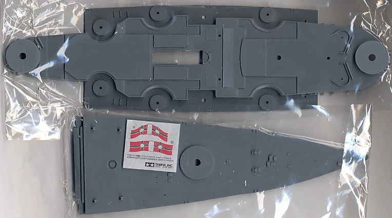Tamiya Tirpitz vokiečių mūšio laivas – plastikinis modelis 1/350