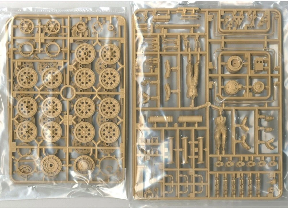Tamiya Vokiečių vilkikas FAMO su priekaba 1/35 plastikinis modelis