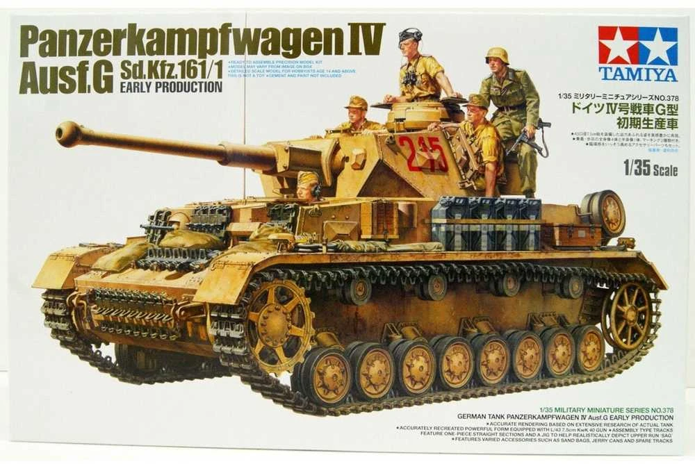 Tamiya – Panzerkampfwagen IV Ausf. G Sd.Kfz. 161/1 ankstyvos gamybos, 1/35, 35378