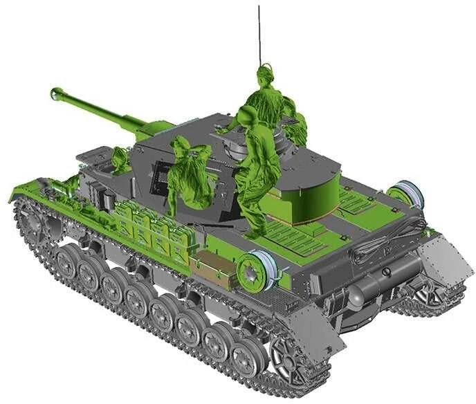 Tamiya – Panzerkampfwagen IV Ausf. G Sd.Kfz. 161/1 ankstyvos gamybos, 1/35, 35378