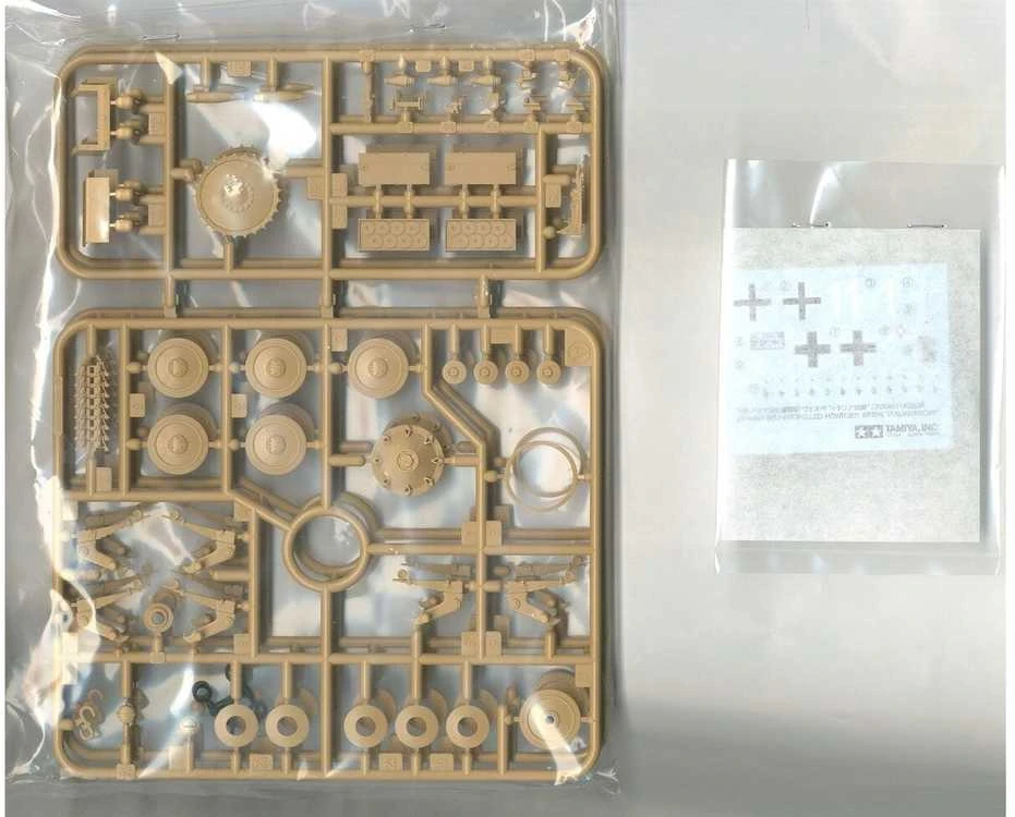 Tamiya Wespe – vokiečių savaeigė haubica 1/35, plastikinis modelis 35358