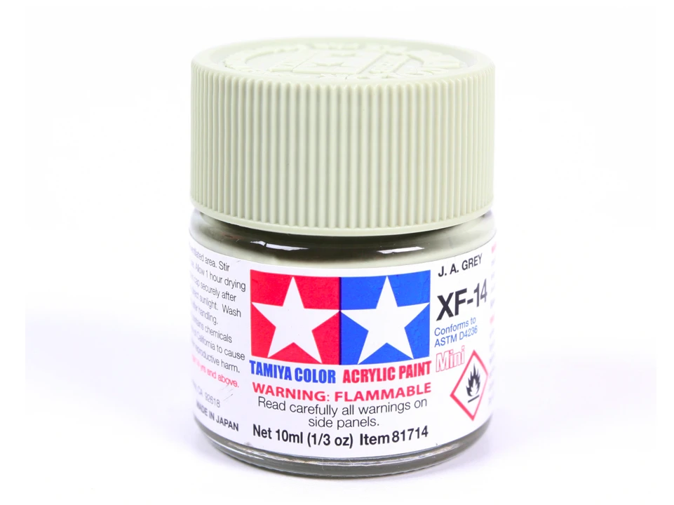 Tamiya XF-14 J.A. pilka akriliniai modelių dažai 10 ml