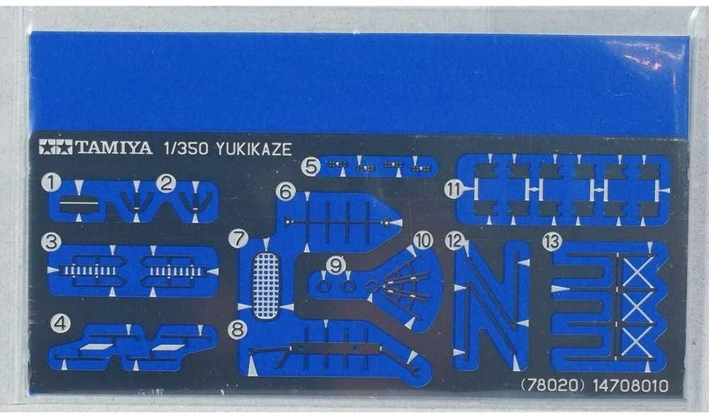 Tamiya Yukikaze jap. karinis naikintojas 1/350, filmo spec. versija