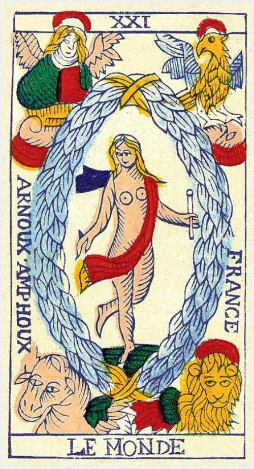 US Games Systems Tarot Arnoux & Amphoux 1801 Kortos
