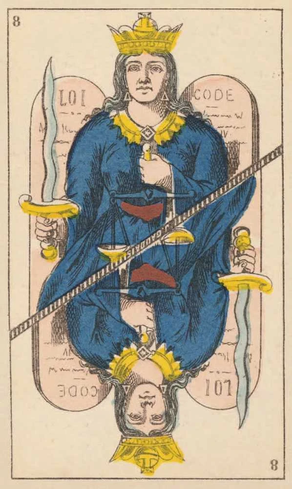 Lo Scarabeo Taro kortos - Tarot de Besancon Gaudais Riboto Leidimo 78 Kortos 64x107mm