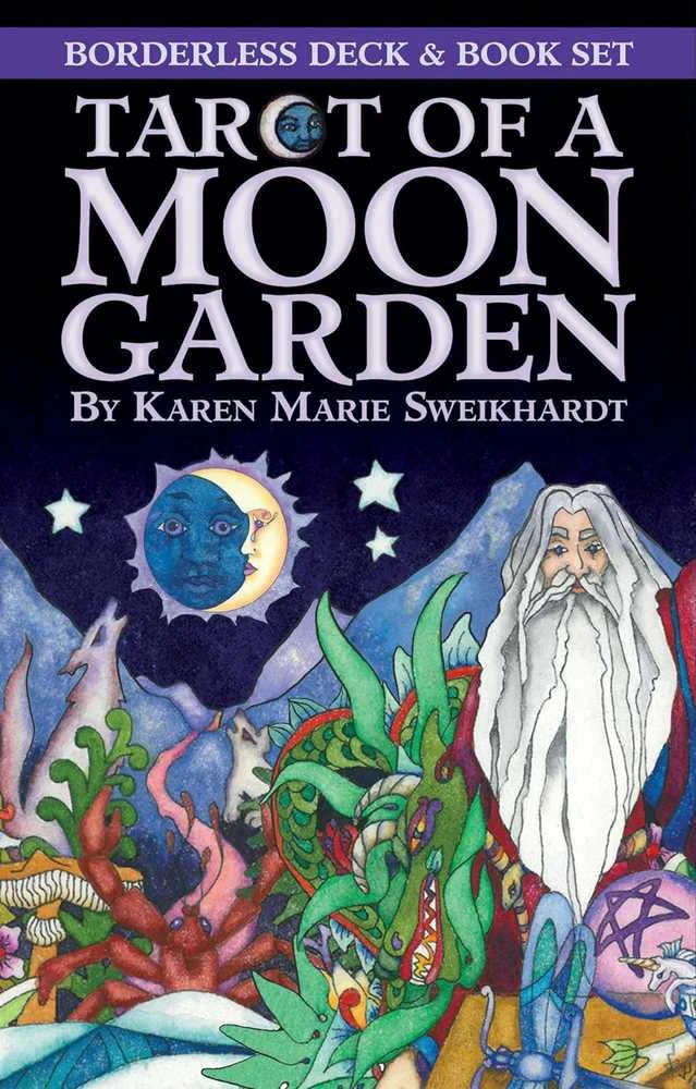US Games Systems Tarot Of A Moon Garden Borderless Kortos