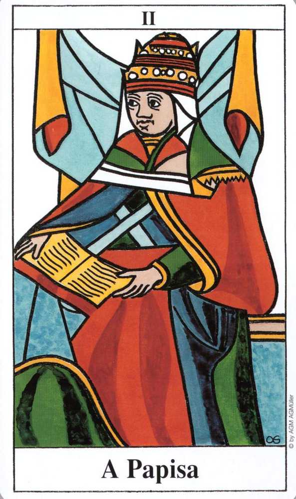 AGM Taro kortų rinkinys - Marselio Tarot Convos 78 Kortos 7.5x12.5 cm 238 g