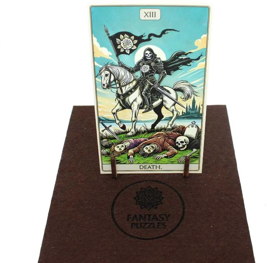Dėlionė Iš Medžio Tarot: The Death (250 detalių) Fantasy Puzzles
