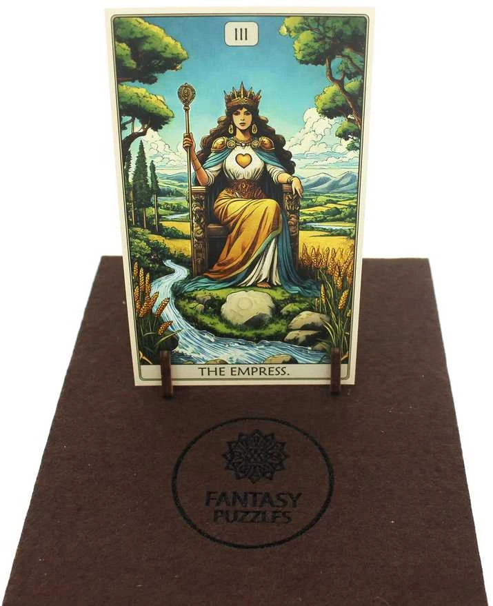 Dėlionė Iš Medžio Tarot: The Empress (250 detalių) Fantasy Puzzles
