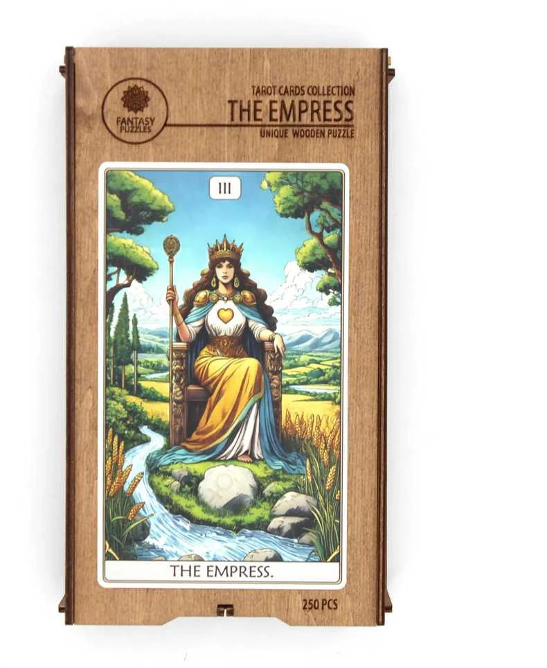 Dėlionė Iš Medžio Tarot: The Empress (250 detalių) Fantasy Puzzles
