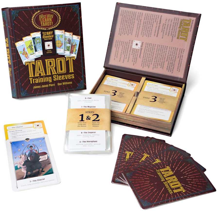Tarot Kortų Apsaugos Dėklas - Schiffer Publishing 80 Kortų Komplektas su QR Kodo Prieiga