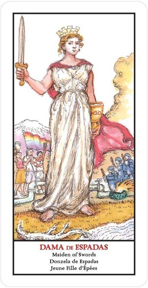 U.S. Games Systems Tarot Neocolonial De Las Americas Kortos