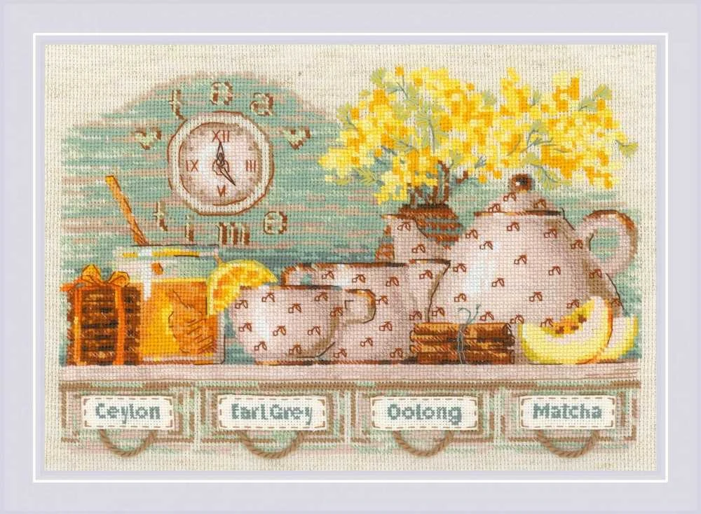 Tea Time siuvinėjimo rinkinys iš RIOLIS Nr.: 1873