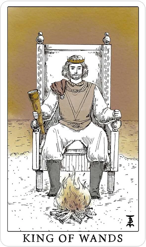 Us Games Systems Taro kortų rinkinys - Tempest Tarot Deck 78 Kortos ir 72 Puslapių Gidas, 12.5x7.5x3.5 cm