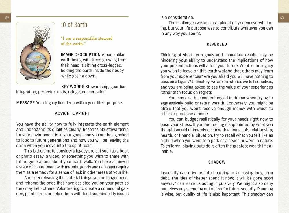 Schiffer Publishing The Awakening Tarot : An Elemental Approach Taro Kortos