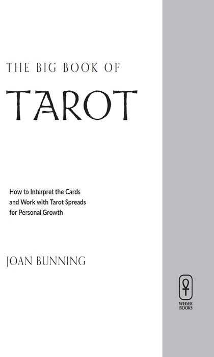 Weiser Books The Big Book Of Tarot Knyga