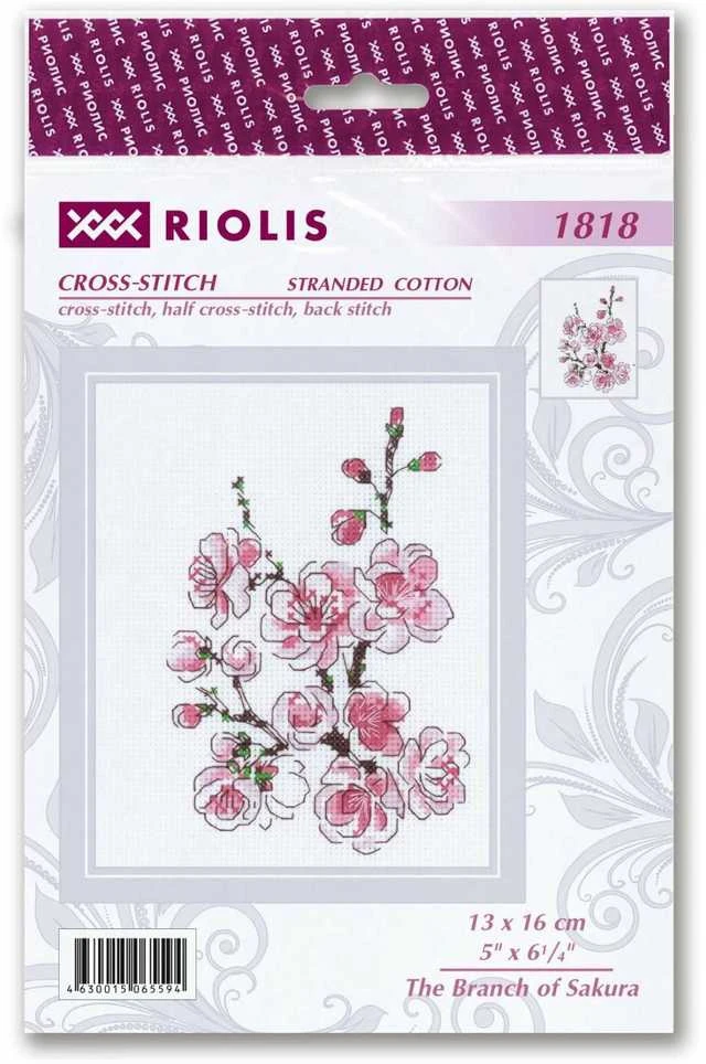 The Branch of Sakura siuvinėjimo rinkinys iš RIOLIS Nr.: 1818