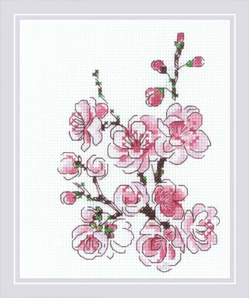The Branch of Sakura siuvinėjimo rinkinys iš RIOLIS Nr.: 1818
