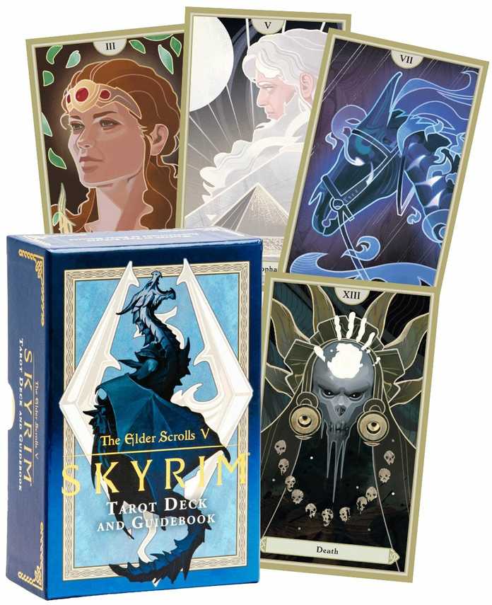 KNYGA The Elder Scrolls V: Skyrim Taro Kortos Ir Vadovas Insight Editions