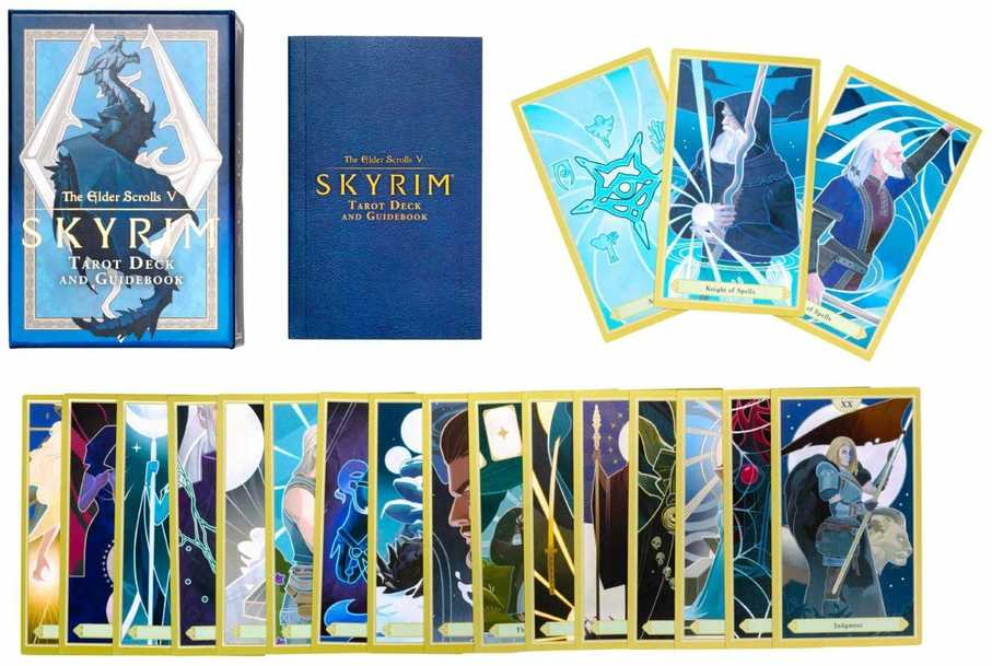 KNYGA The Elder Scrolls V: Skyrim Taro Kortos Ir Vadovas Insight Editions