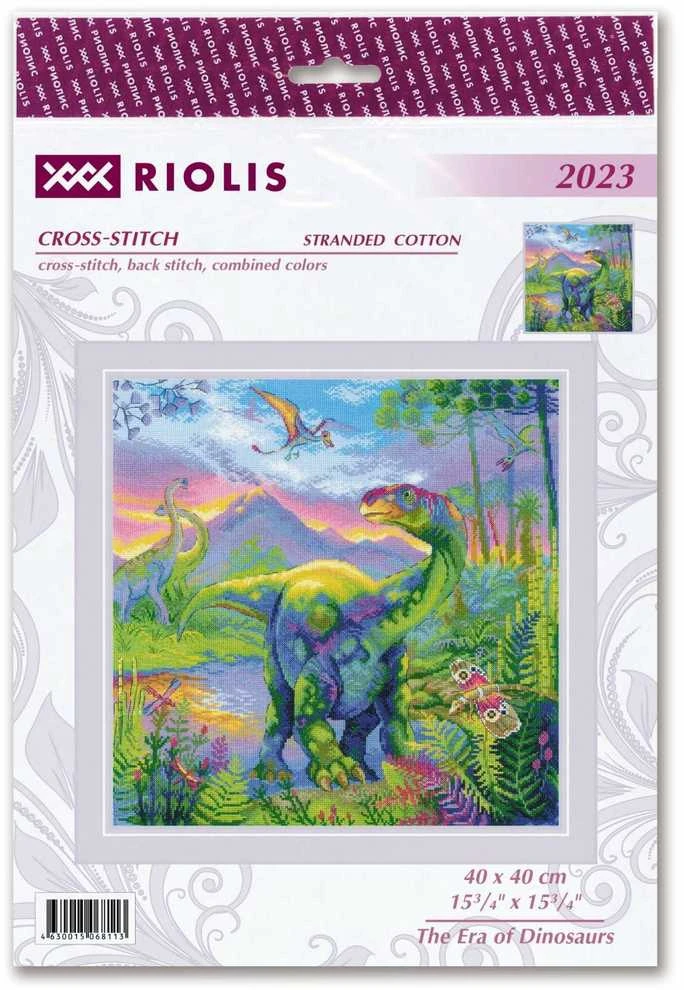 The Era of Dinosaurs Siuvinėjimo rinkinys iš RIOLIS Nr.: 2023