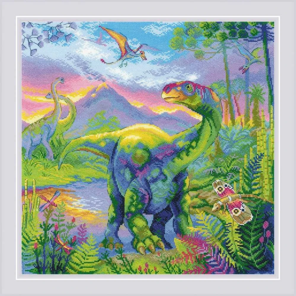 The Era of Dinosaurs Siuvinėjimo rinkinys iš RIOLIS Nr.: 2023