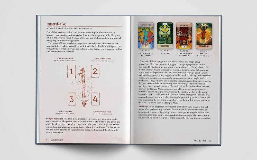 Hit Point Press The Fablemaker S Animated Taro Rinkinys