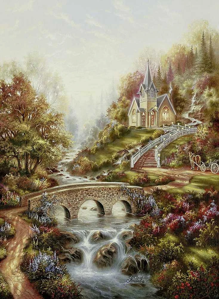 The Golden hour 500 Piece Puzzle - RAVENSBURGER dėlionė