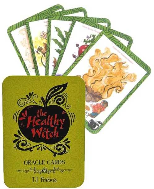 Orakulo Kortelės - Schiffer Publishing Healthy Witch Orakulo 55 Kortelės 12.5x9x2.6 cm