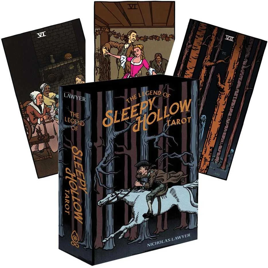 The Legend of Sleepy Hollow Tarot Kortos Schiffer Publishing