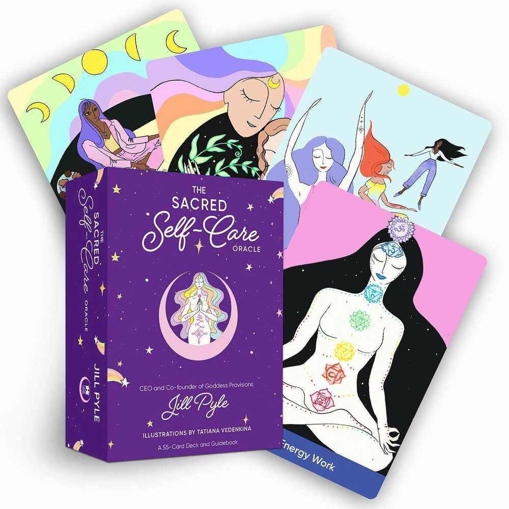KNYGA Hay House The Sacred Self-Care Oracle kortos