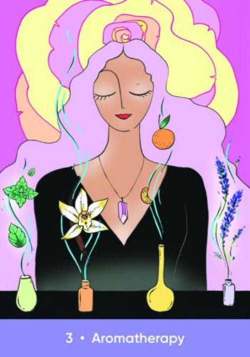KNYGA Hay House The Sacred Self-Care Oracle kortos