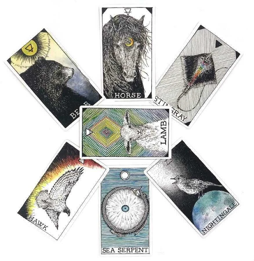 Harper One The Wild Unknown Animal Spirit Oracle Kortų Ir Knygos Rinkinys