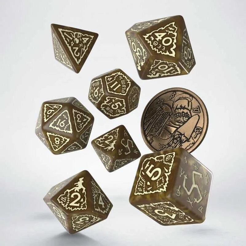 Q-workshop The Witcher Crones - Weavess Kauliukų Rinkinys