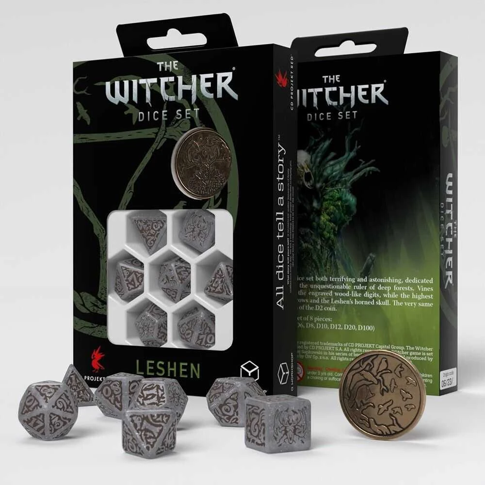 Q-workshop The Witcher Leshen - The Shapeshifter Kauliukų Rinkinys