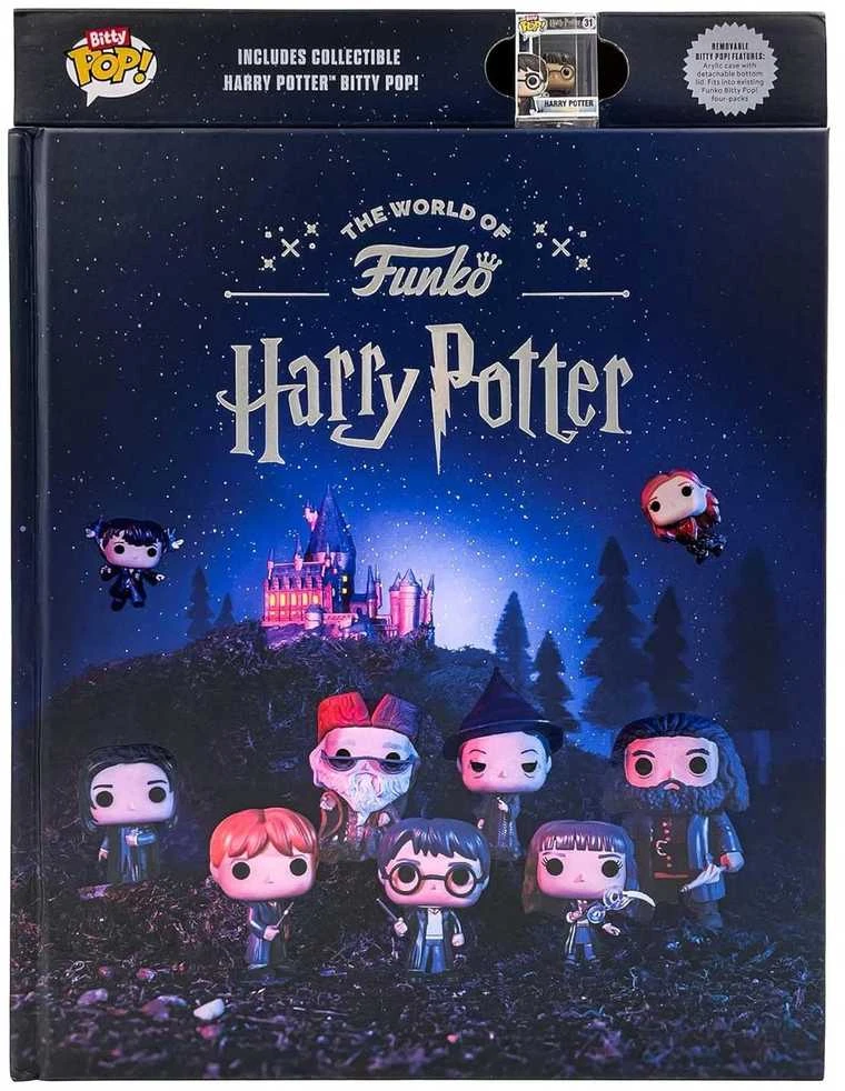 Dėlionė Insight Editions Haris Poteris: Funko Pop pasaulis – iliustruota knyga su minifigūrėle
