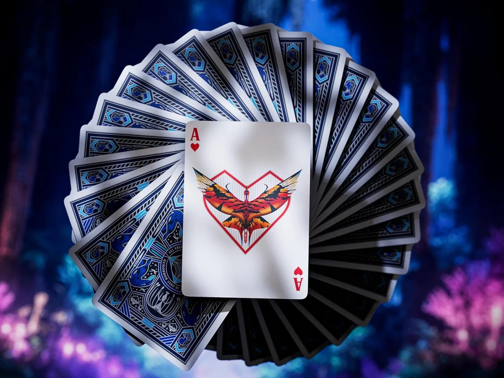 Theory 11 Kolekcionuojamos Kortelės - Theory11 Avatar Playing Cards, 52 Kortelės, 2 Džokeriai, Mėlyna