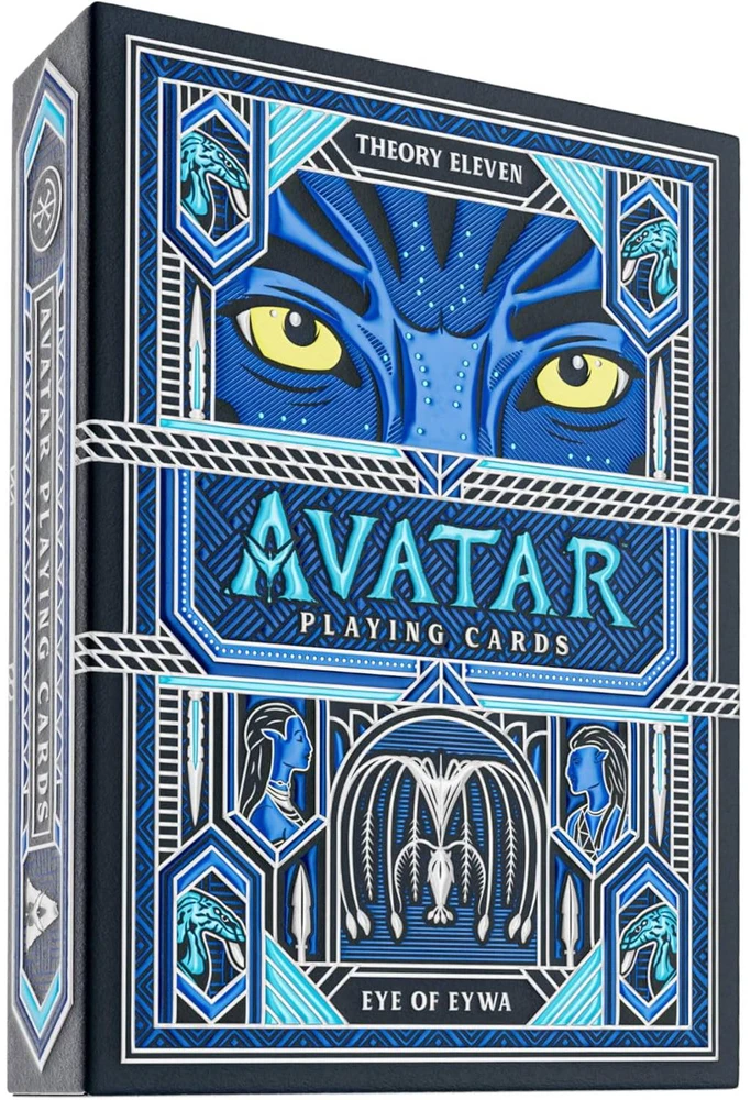 Theory 11 Kolekcionuojamos Kortelės - Theory11 Avatar Playing Cards, 52 Kortelės, 2 Džokeriai, Mėlyna